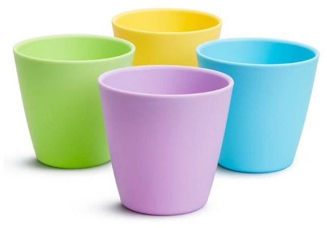 ΣΕΤ 4 ΧΡΩΜΑΤΙΣΤΑ ΠΟΤΗΡΙΑ MUNCHKIN MODERN MULTI CUPS
