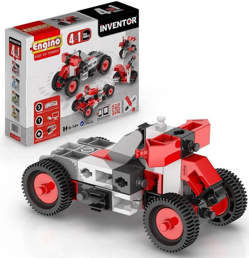 JANOD ENGINO INVENTOR 4 MODELS MOTORBIKES