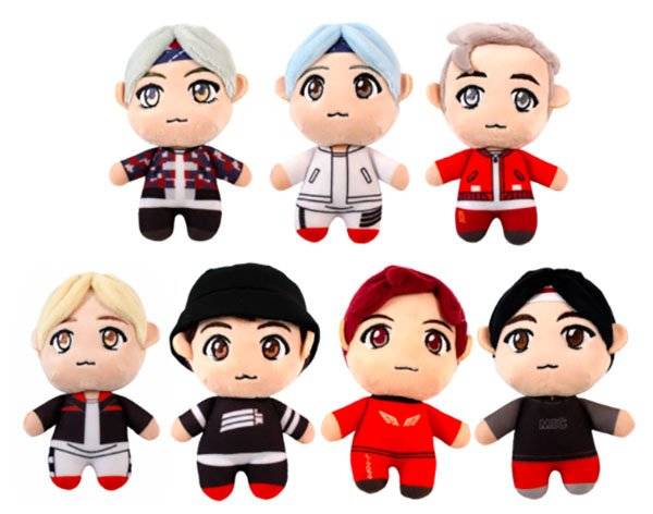 ΛΟYΤΡΙΝΟ ΜΠΡΕΛΟΚ TINYTAN BTS RM 12CM