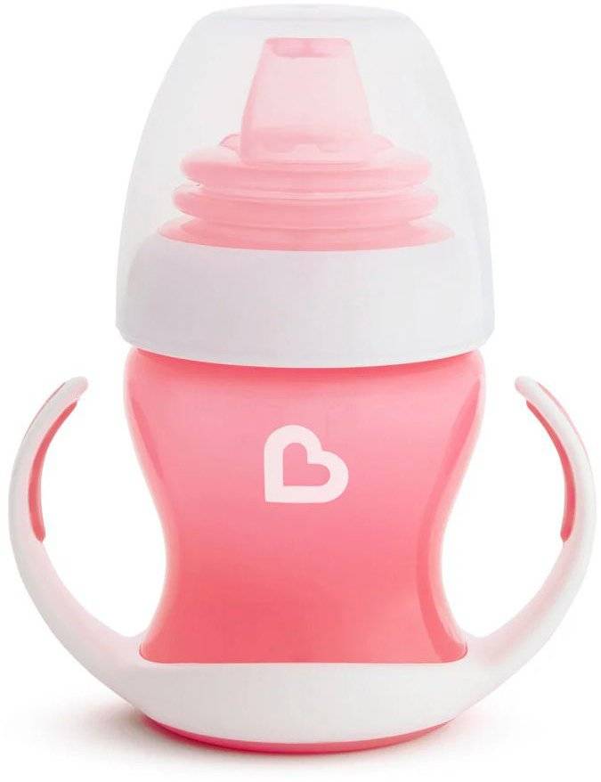 ΕΚΠΑΙΔΕΥΤΙΚΟ ΠΟΤΗΡΙ GENTLE FIRST CUP 118 ML ΡΟΖ MUNCHKIN