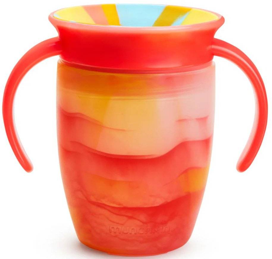 ΕΚΠΑΙΔΕΥΤΙΚΟ ΠΟΤΗΡΙ MUNCHKIN MIRACLE TRAINER TROPICAL SWIRL 207 ML ΠΟΡΤΟΚΑΛΙ MUNCHKIN