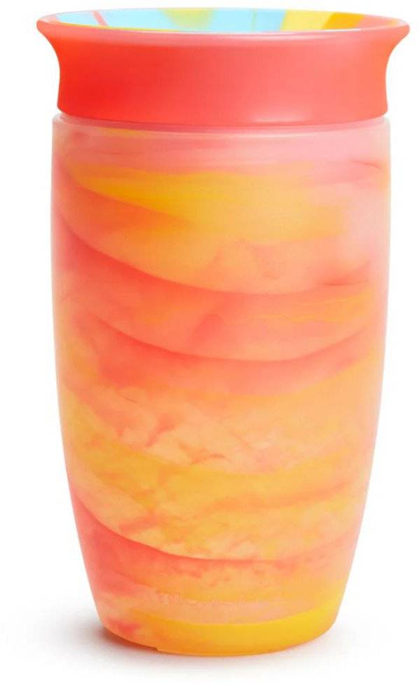 MUNCHKIN ΕΚΠΑΙΔΕΥΤΙΚΟ ΠΟΤΗΡΙ MUNCHKIN MIRACLE 360 SIPPY TROPICAL SWIRL 296 ML ΠΟΡΤΟΚΑΛΙ