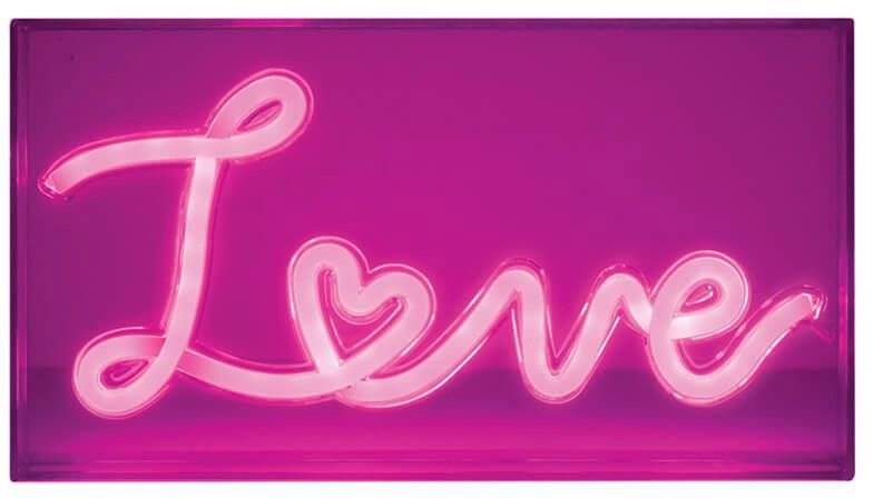 ΦΩΤΙΣΤΙΚΟ NEON LED MOOD LOVE 23X4X13CM MOOD