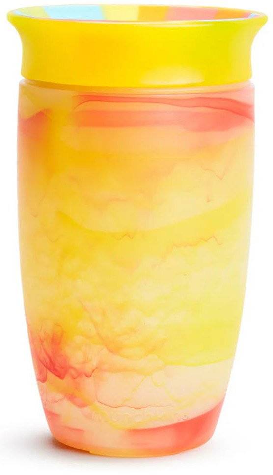 ΕΚΠΑΙΔΕΥΤΙΚΟ ΠΟΤΗΡΙ MUNCHKIN MIRACLE 360 SIPPY TROPICAL SWIRL 296 ML ΚΙΤΡΙΝΟ