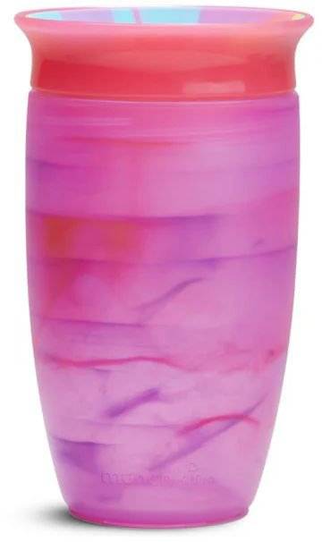 ΕΚΠΑΙΔΕΥΤΙΚΟ ΠΟΤΗΡΙ MUNCHKIN MIRACLE 360 SIPPY TROPICAL SWIRL 296 ML ΦΟΥΞΙΑ MUNCHKIN