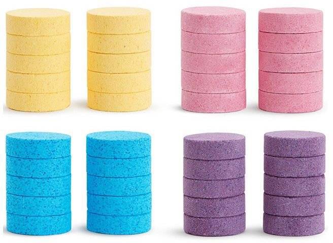 MUNCHKIN ΧΡΩΜΑΤΙΣΤΕΣ ΤΑΜΠΛΕΤΕΣ ΝΕΡΟΥ MUNCHKIN COLOR BUDDIES MOISTURISING REFILL TABLETS 40 ΤΜΧ