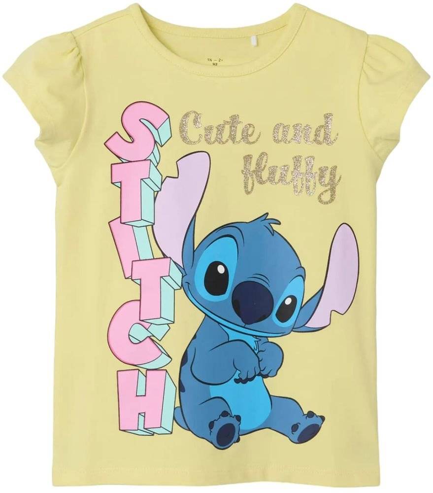 ΜΠΛΟΥΖΑ NAME IT 13240690 NMFFOLLY STITCH SS TOP ΚΙΤΡΙΝΗ (110 CM)-(5 ΕΤΩΝ) NAME IT