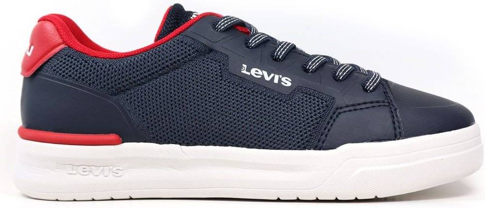 SNEAKER LEVI'S S DUTTON NAVY RED ΜΠΛΕ ΣΚΟΥΡΟ (35)