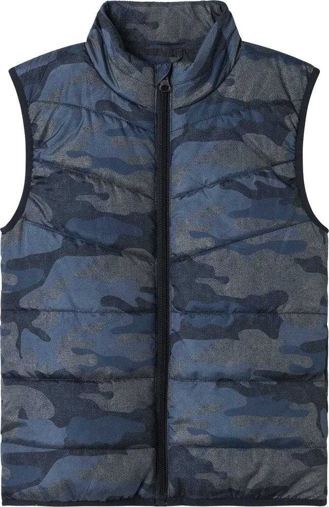 ΑΜΑΝΙΚΟ ΜΠΟΥΦΑΝ NAME IT 13242983 NKMMYLANE VEST CAMO ΜΠΛΕ ΣΚΟΥΡΟ (128 CM)-(8 ΕΤΩΝ)