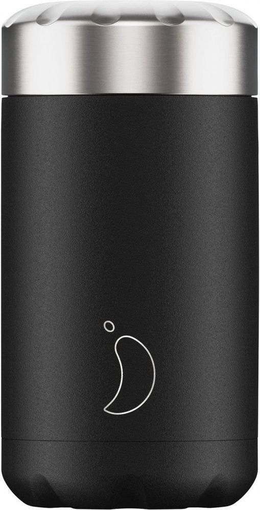 ΑΝΟΞΕΙΔΩΤΟ ΔΟΧΕΙΟ ΦΑΓΗΤΟΥ ΘΕΡΜΟΣ CHILLΥ'S FOOD POT BLACK 500ML