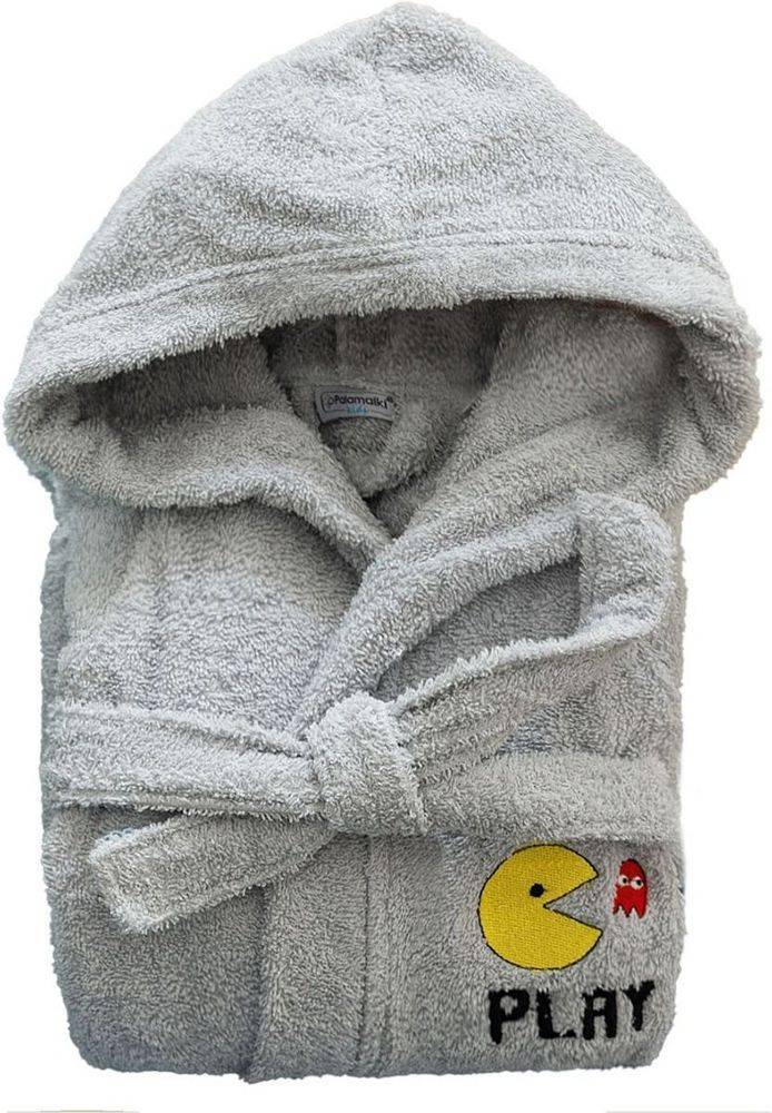 ΠΑΙΔΙΚΟ ΜΠΟΥΡΝΟΥΖΙ ΜΕ ΚΟΥΚΟΥΛΑ PALAMAIKI KIDS BATH PAC GREY (6-8)