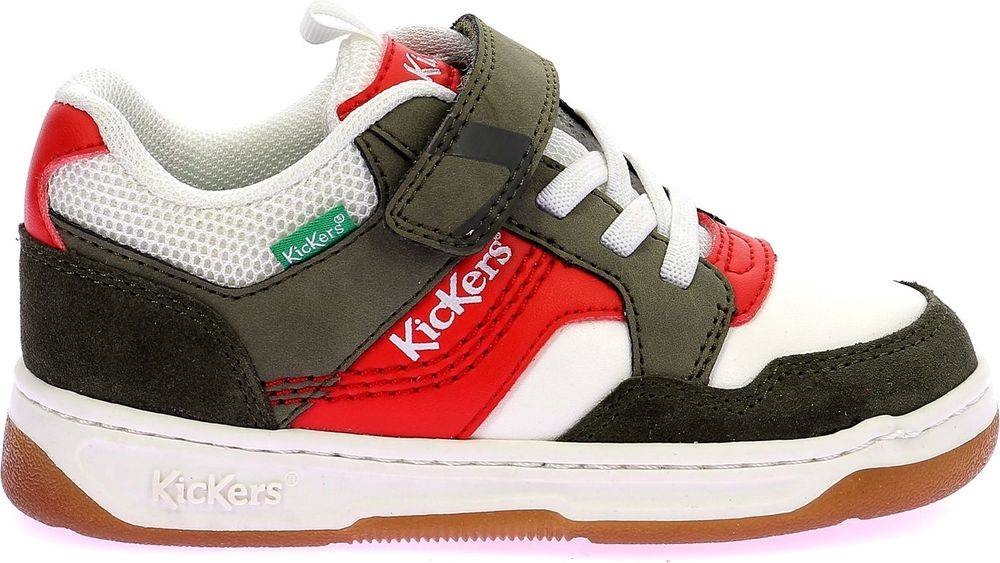 SNEAKERS KICKERS KICKARTING ΛΕΥΚΟ/ΧΑΚΙ (30) KICKERS