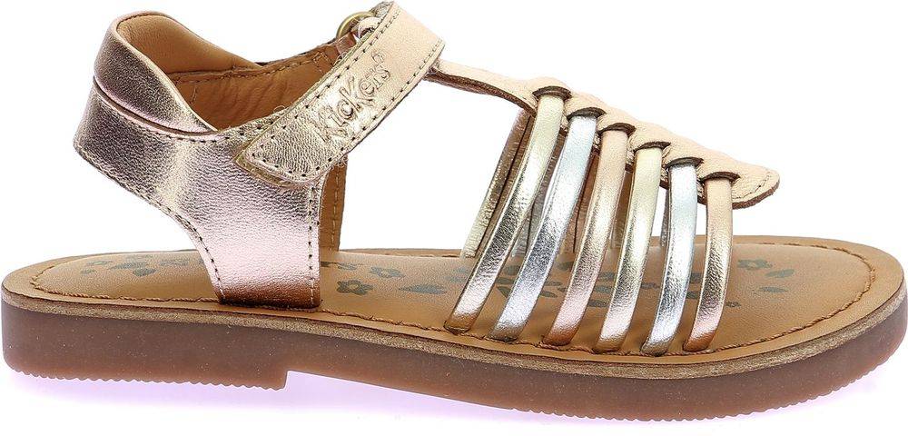 ΠΕΔΙΛΟ KICKERS KICK PRELLA ΡΟΖ ΧΡΥΣΟ (33)