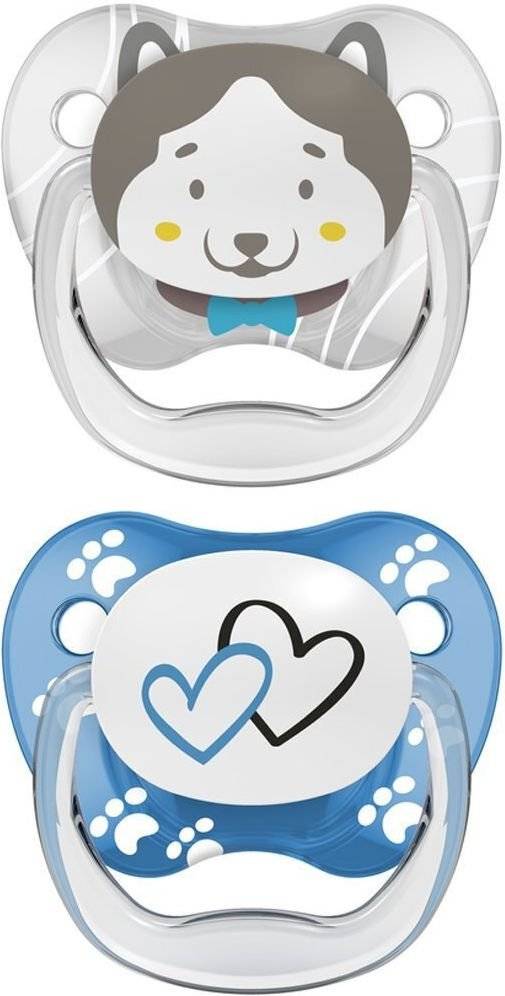 ΠΙΠΙΛΑ ΣΙΛΙΚΟΝΗ DR.BROWN'S PREVENT 2ΤΜΧ ΛΕΥΚΟ/ΜΠΛΕ (6-18M)