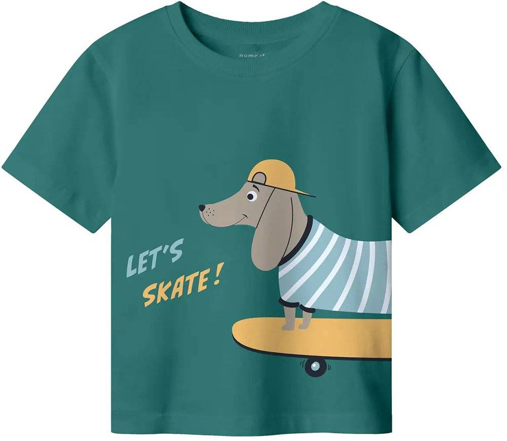 ΜΠΛΟΥΖΑ NAME IT 13238145 NMMHELGE SS NREG TOP ΠΡΑΣΙΝΗ (92 CM)-(2-3 ΕΤΩΝ) NAME IT