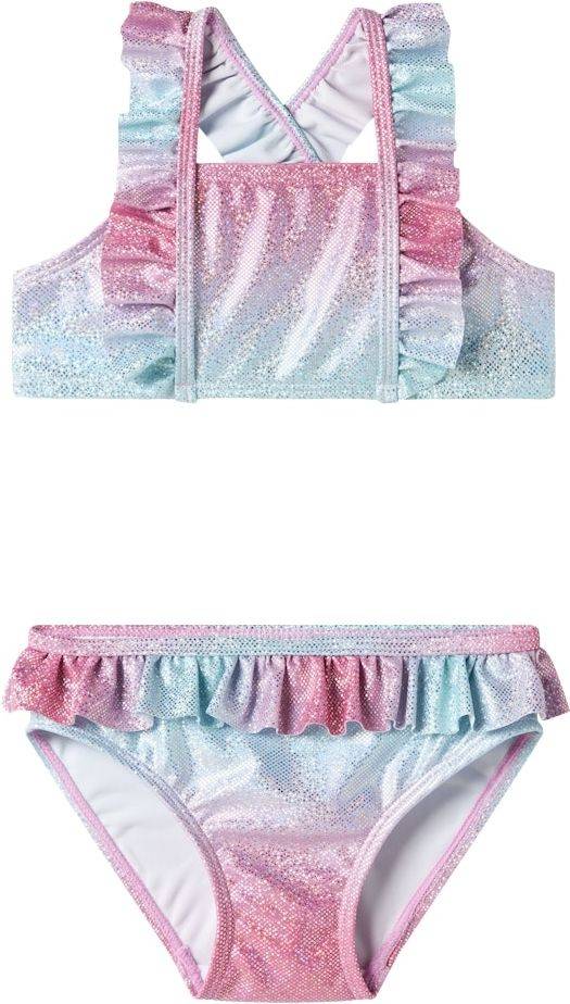 NAME IT ΜΑΓΙΟ NAME IT 13239626 NMFZELMA BIKINI SET ΡΟΖ (110/116 CM)-(5-6 ΕΤΩΝ)