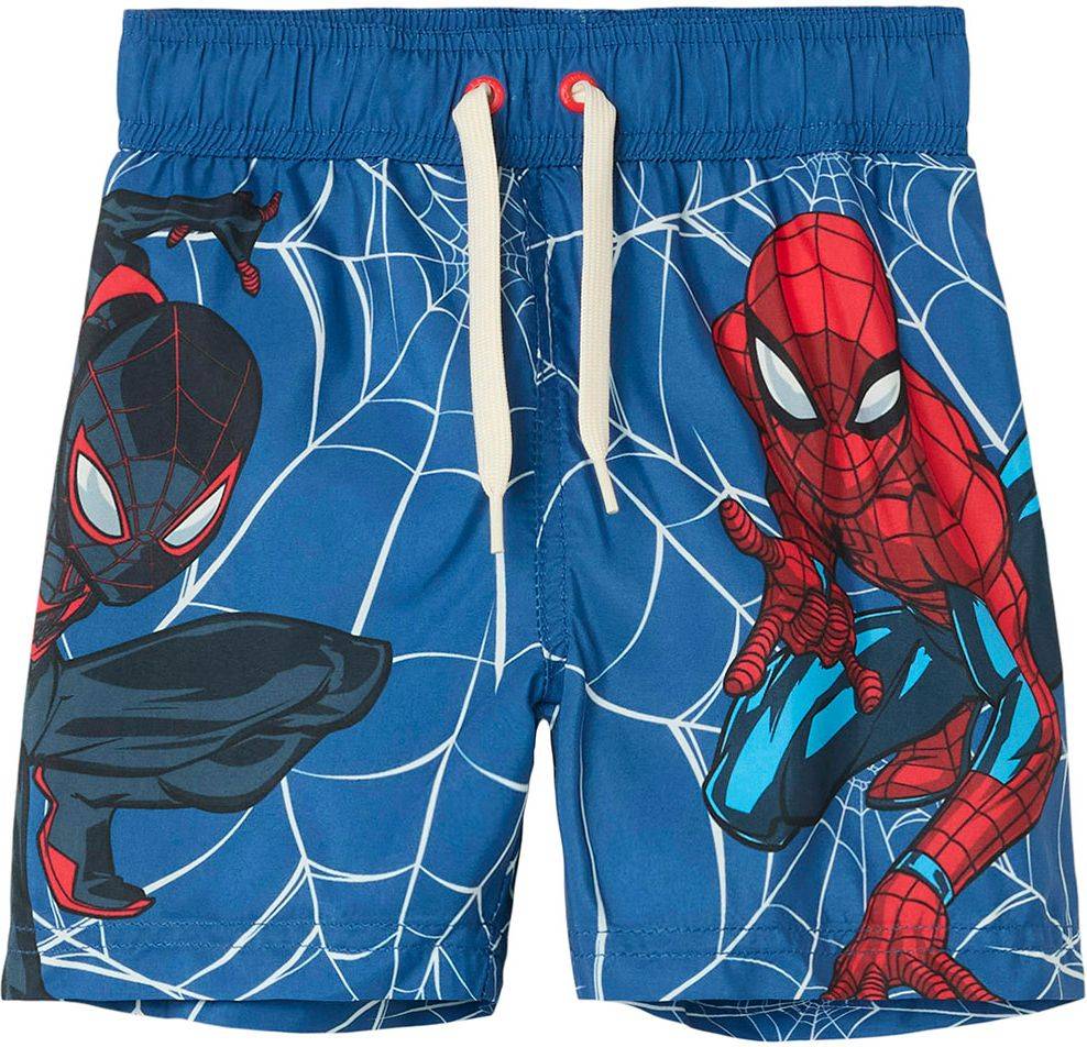 ΣΟΡΤΣ ΜΑΓΙΟ NAME IT 13239661 NMMMAVE SPIDER LONG SWIMSHORTS MAR ΜΠΛΕ (92 CM)-(2-3 ΕΤΩΝ)