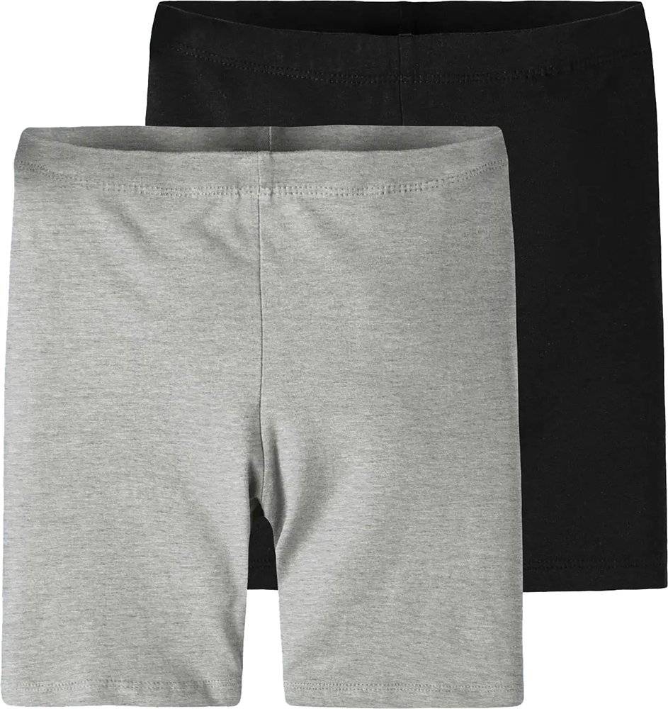 ΣΕΤ NAME IT 13191810 NKFVIVIAN 2P SOLID SHORT LEGGING NOOS ΜΑΥΡΟ (134/140 CM)-(9-10 ΕΤΩΝ)