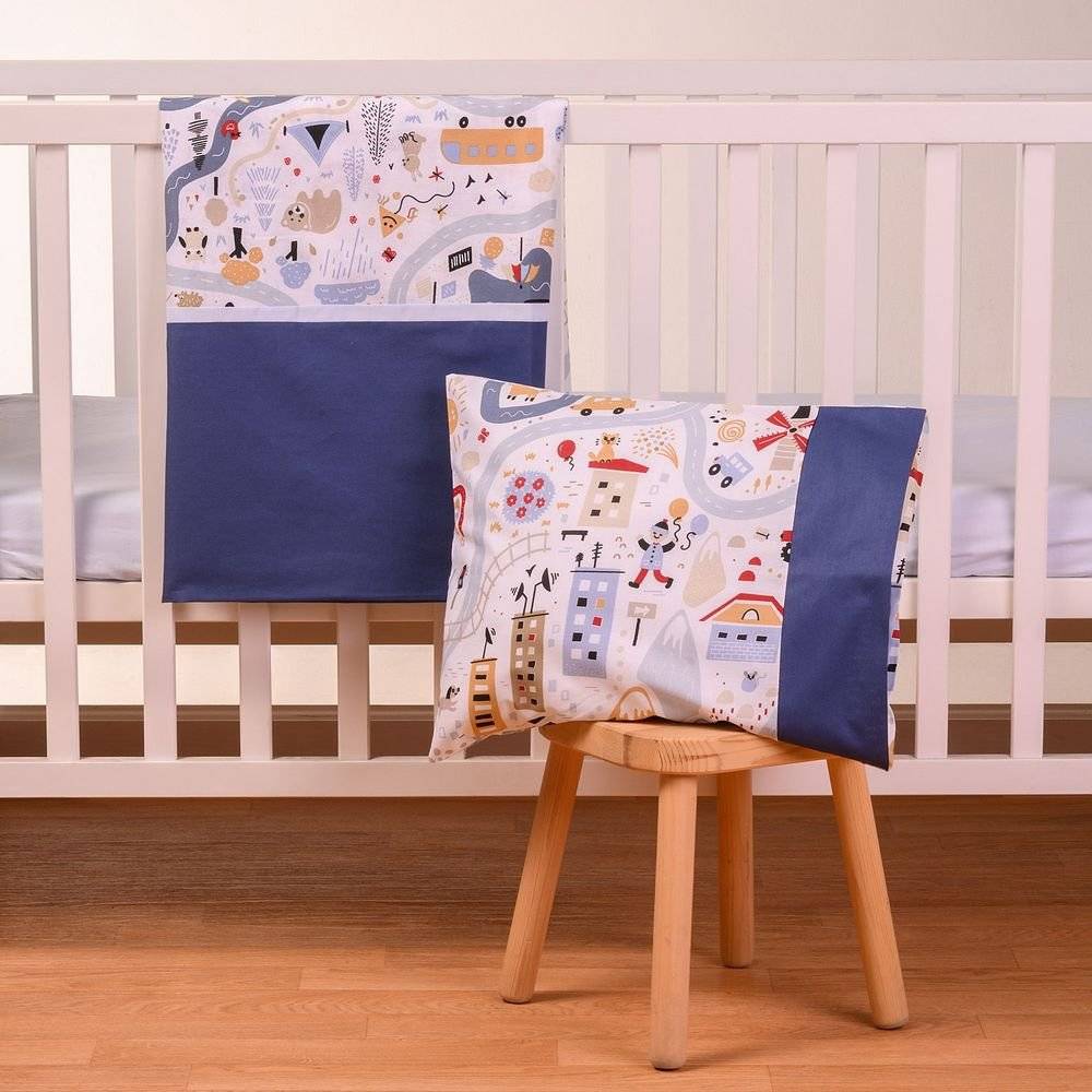 ΣΕΤ ΣΕΝΤΟΝΙΑ ABO BOY ON ADVENTURE ΓΙΑ ΚΟΥΝΙΑ 70 X 140 CM 3 ΤΜΧ ABO