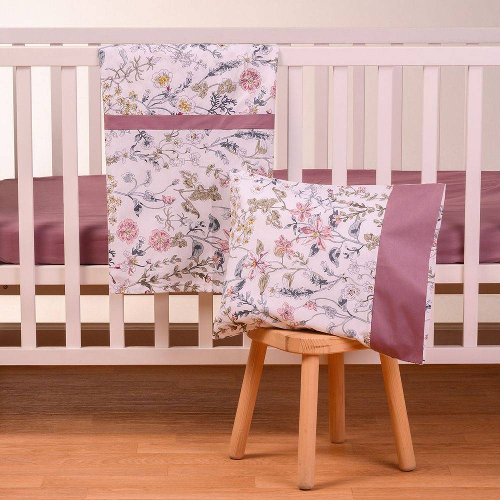 ΣΕΤ ΣΕΝΤΟΝΙΑ ABO FLOWER GARDEN ΓΙΑ ΚΟΥΝΙΑ 70 X 140 CM 3 ΤΜΧ