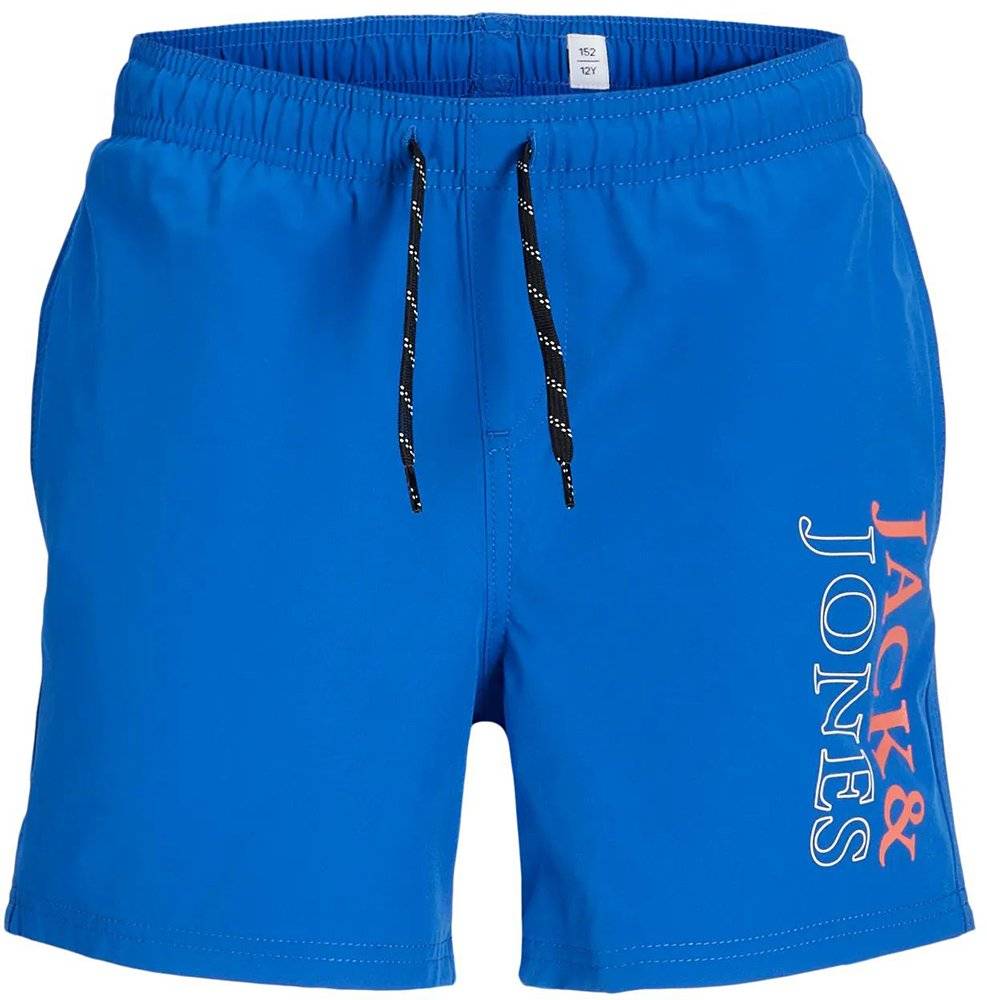 ΣΟΡΤΣ ΜΑΓΙΟ JACK - JONES 12273841 JPSTMAUI JJSWIM DOUBLE LOGO JNR ΜΠΛΕ (140 CM)