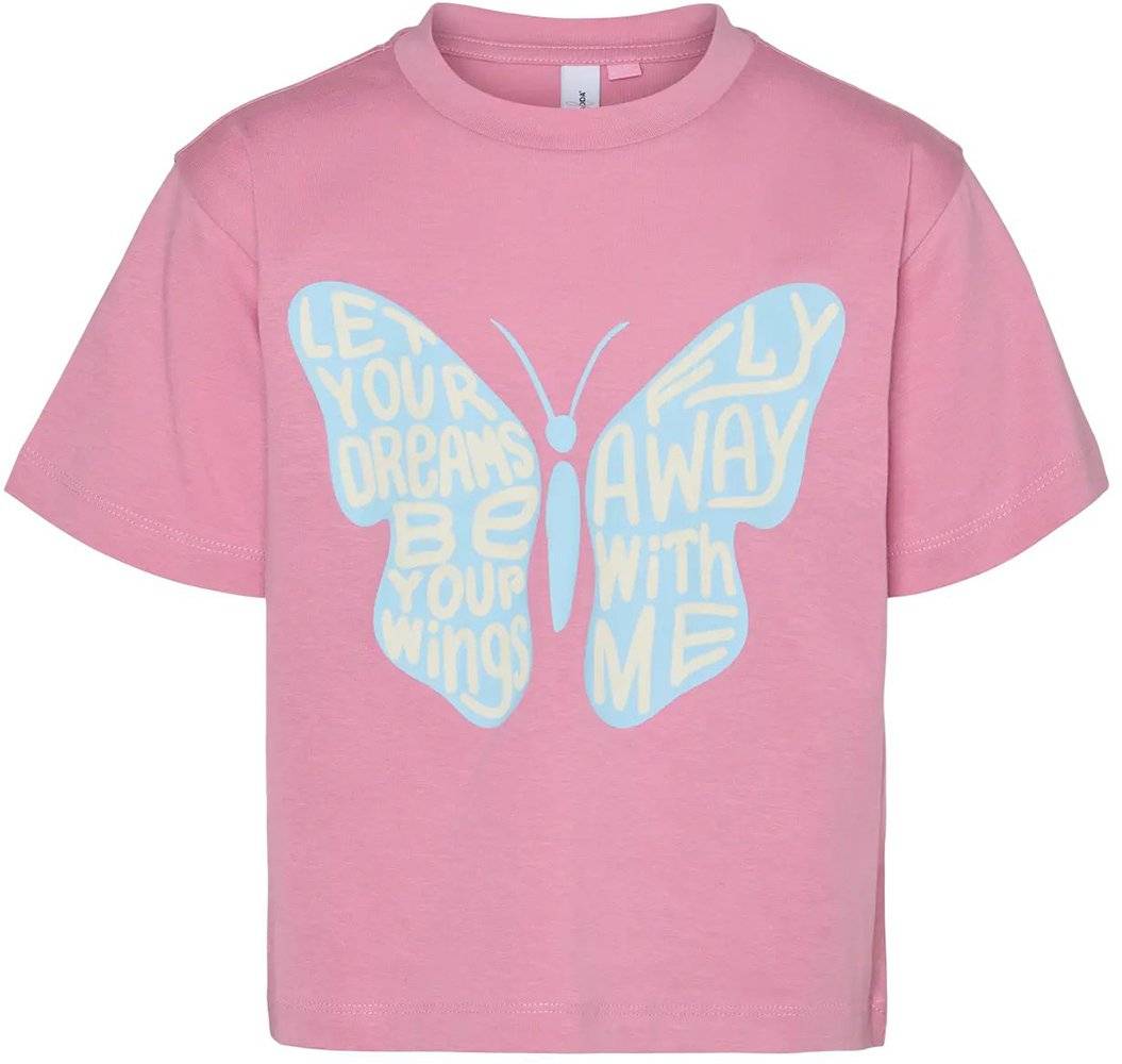 ΜΠΛΟΥΖΑ VERO MODA VMPALIN HARPER SS TOP BOX JRS ΡΟΖ (134/140 CM) VERO MODA