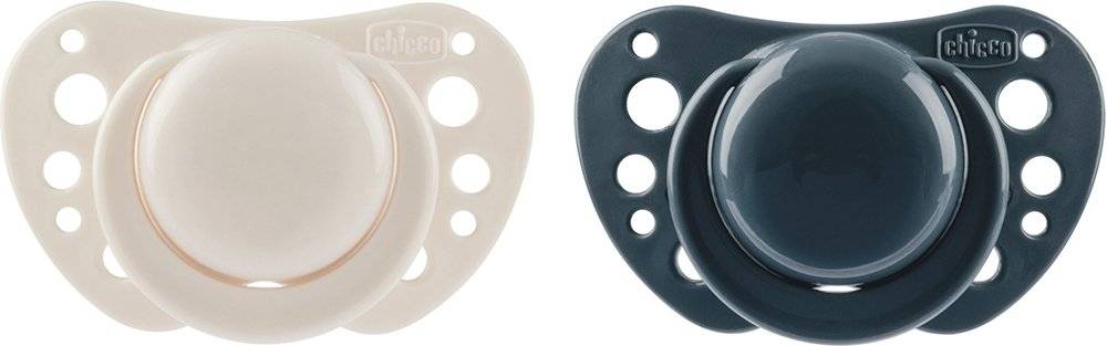 ΠΙΠΙΛΑ ΣΙΛΙΚΟΝΗΣ CHICCO AIR PHYSIOFORMA 6-16 ΜΗΝΩΝ (2TMX) ΜΠΕΖ - ΓΚΡΙ CHICCO