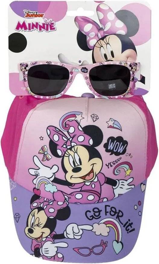 LICENSED PRODUCTS ΣΕΤ ΚΑΠΕΛΟ - ΓΥΑΛΙΑ ΗΛΙΟΥ DISNEY MINNIE 53ΕΚ