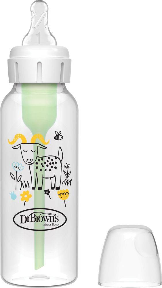 ΜΠΙΜΠΕΡΟ ΠΛΑΣΤΙΚΟ DR.BROWN'S OPTIONS+ ΚΑΤΣΙΚΟYΛΑ 250 ML