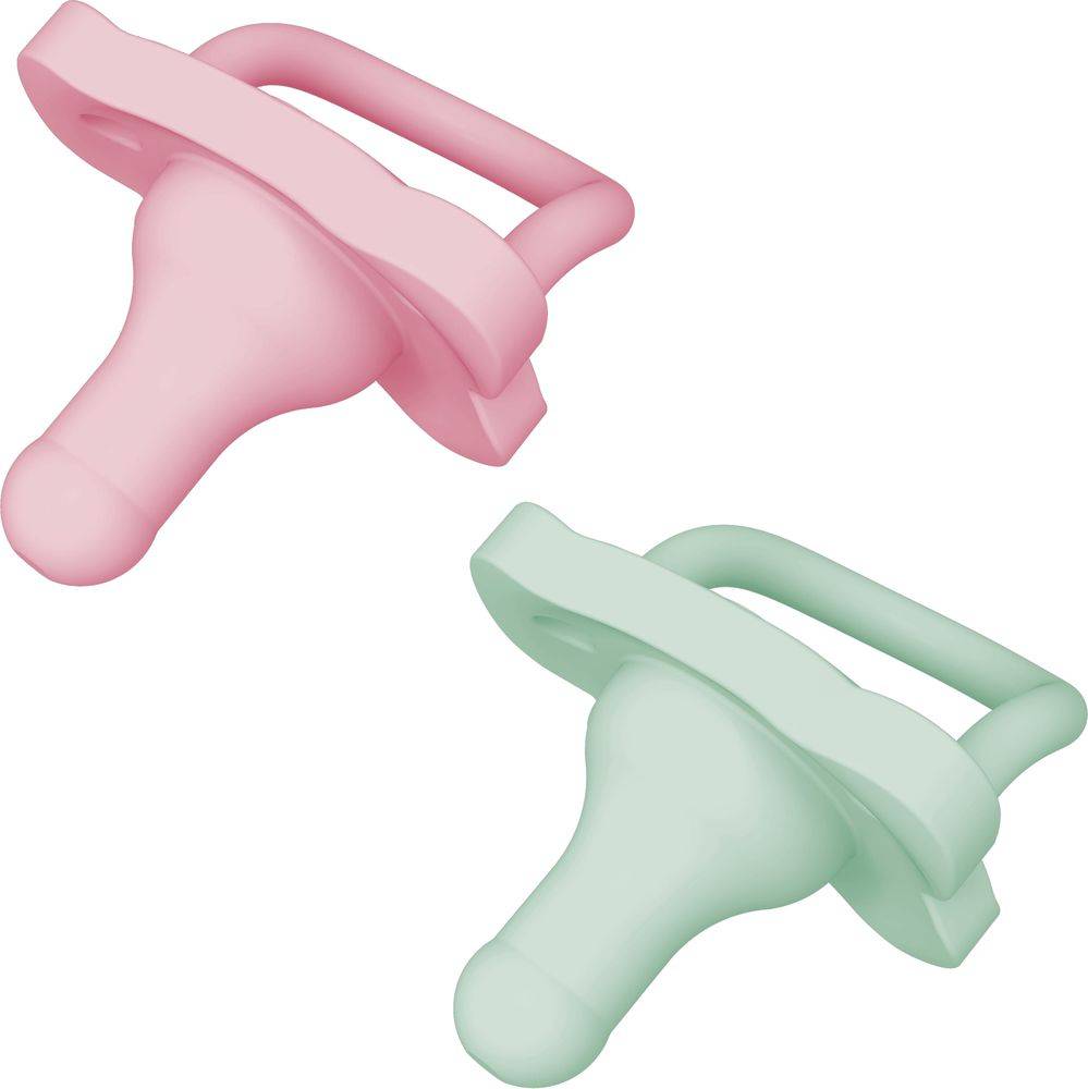 ΠΙΠΙΛΑ ΣΙΛΙΚΟΝΗ DR.BROWN'S HAPPYPACI 2ΤΜΧ ΡΟΖ/ΠΡΑΣΙΝΟ DR BROWNS