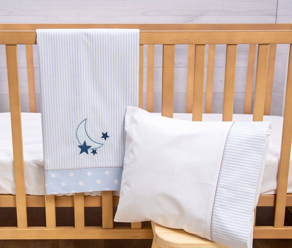 ΣΕΤ ΣΕΝΤΟΝΙΑ ABO CAROUSEL ΣΙΕΛ ΓΙΑ ΚΟΥΝΙΑ 70 X 140 CM 3 ΤΜΧ ABO