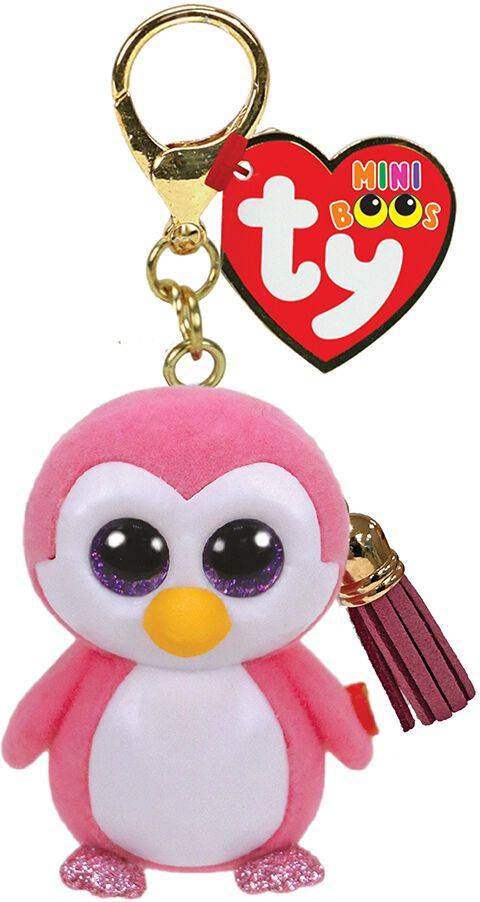 ΚΛΙΠ TY MINI BOOS GLIDER ΠΙΓΚΟΥΙΝΟΣ ΡΟΖ TY