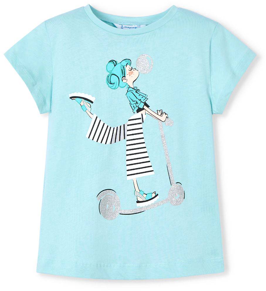 ΜΠΛΟΥΖΑ MAYORAL GIRL PRINT T-SHIRT ΦΥΣΤΙΚΙ (104 CM)-(4 ΕΤΩΝ)