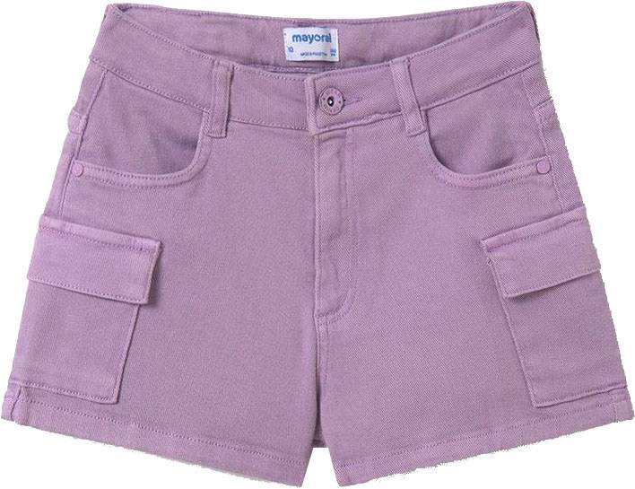 ΣΟΡΤΣ MAYORAL GIRL TWILL CARGO ΛΙΛΑ (152 CM)-(12 ΕΤΩΝ)
