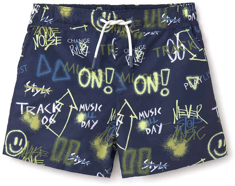 ΣΟΡΤΣ ΜΑΓΙΟ MAYORAL BOY PRINT ΜΠΛΕ ΣΚΟΥΡΟ (152 CM)-(12 ΕΤΩΝ)