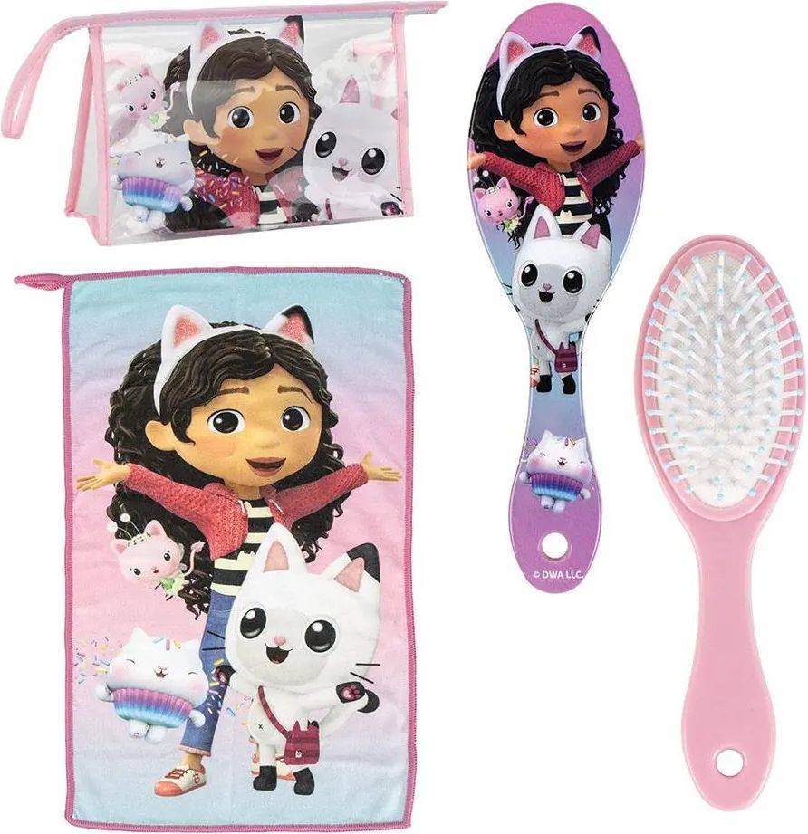 LICENSED PRODUCTS ΣΕΤ ΝΕΣΕΣΕΡ ΜΕ ΑΞΕΣΟΥΑΡ ΤΑΞΙΔΙΟΥ GABBY΄S DOLLHOUSE