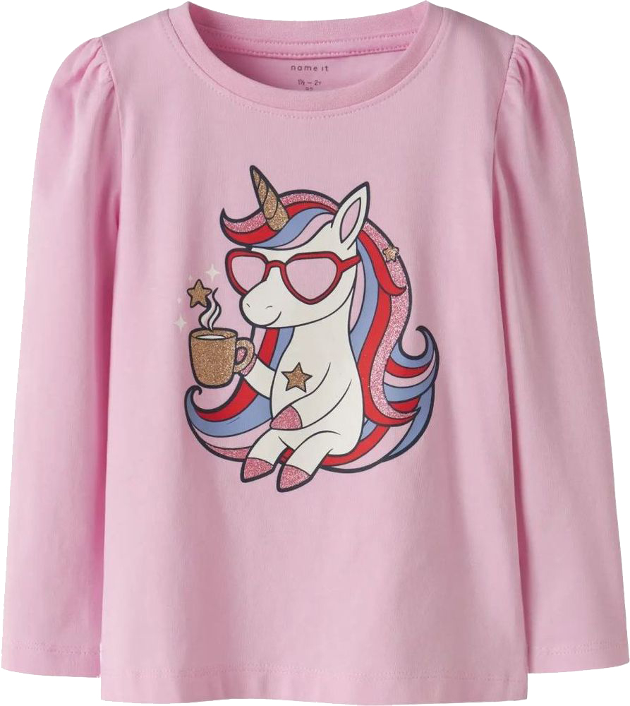 NAME IT ΜΠΛΟΥΖΑ ΜΑΚΡΥΜΑΝΙΚΗ NAME IT NMFKALESJA UNICORN 13244905 ΛΙΛΑ (116CM)-(6 ΕΤΩΝ)