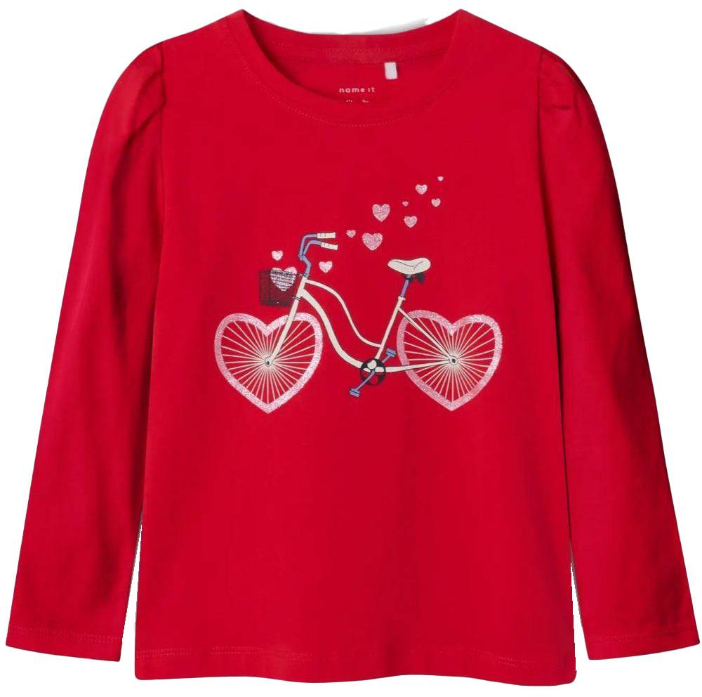 ΜΠΛΟΥΖΑ ΜΑΚΡΥΜΑΝΙΚΗ NAME IT NMFKALESJA BIKE 13244905 ΚΟΚΚΙΝΟ (104CM)-(4 ΕΤΩΝ) NAME IT