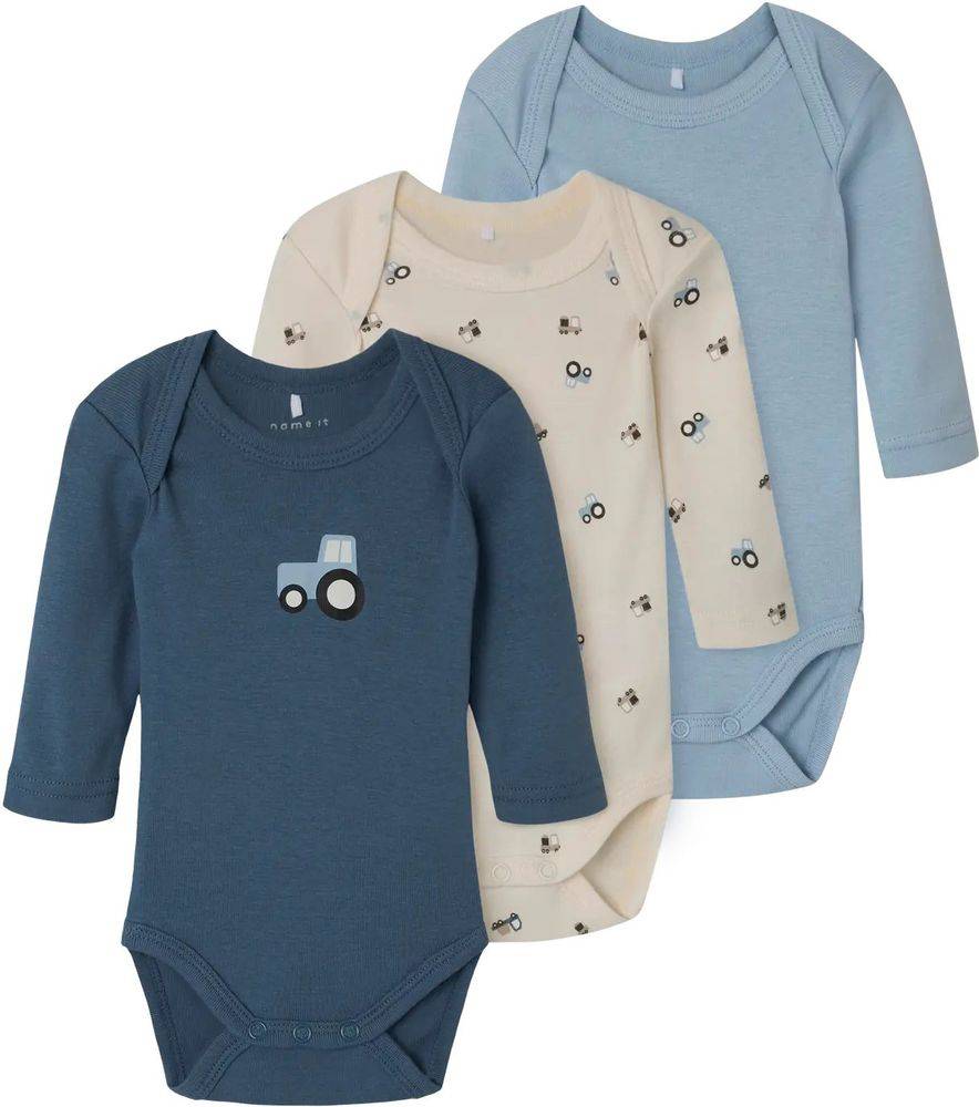 ΖΙΠΟΥΝΑΚΙΑ NAME IT NBMBODY STREAM TRACTOR 13240982 ΜΠΛΕ/ΜΠΕΖ 3ΤΜΧ (98CM)-(3 ΕΤΩΝ) NAME IT