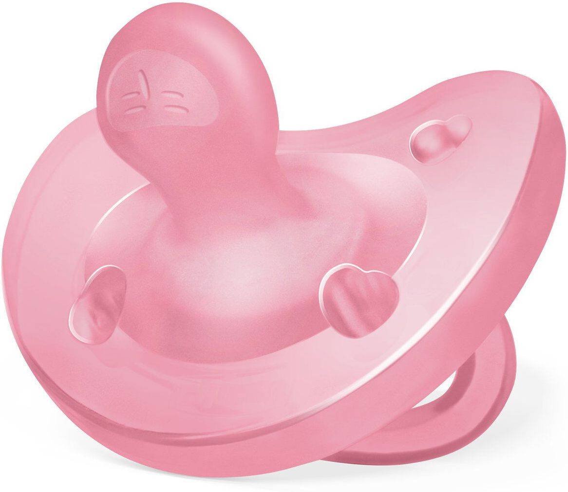 ΠΙΠΙΛΑ ΣΙΛΙΚΟΝΗΣ CHICCO PHYSIOFORMA SOFT ΡΟΖ 6-16 ΜΗΝΩΝ