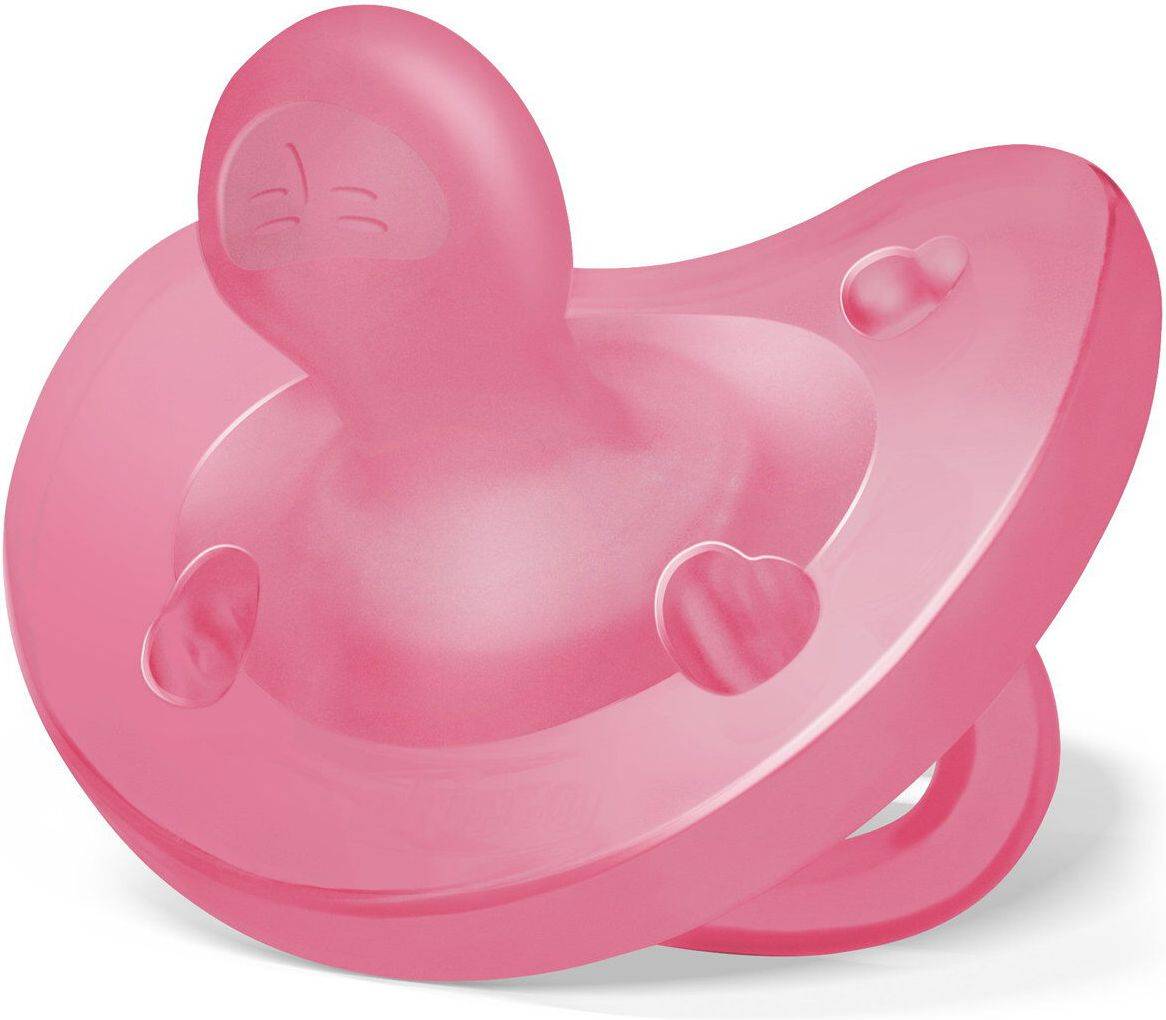 CHICCO ΠΙΠΙΛΑ ΣΙΛΙΚΟΝΗΣ CHICCO PHYSIOFORMA SOFT ΡΟΖ 16-36 ΜΗΝΩΝ