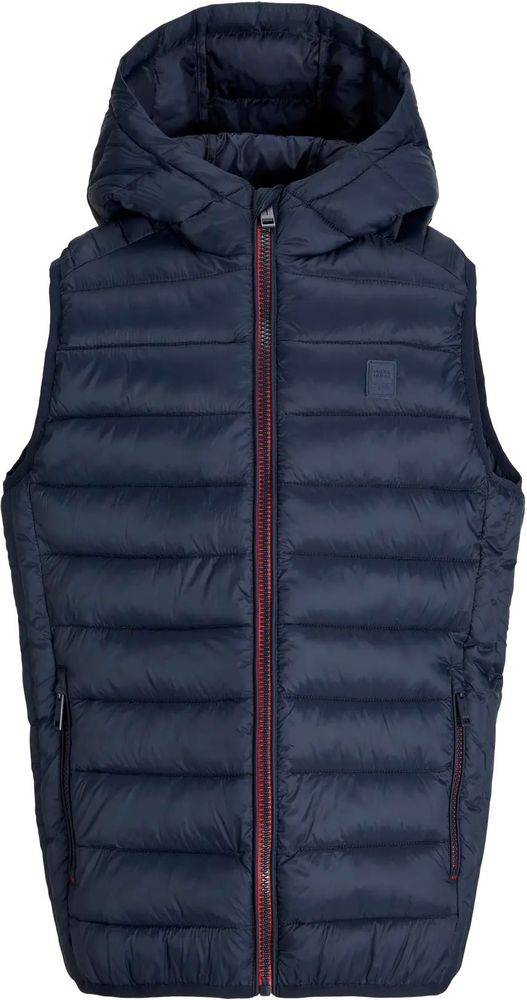 ΑΜΑΝΙΚΟ ΜΠΟΥΦΑΝ JACK - JONES JJEBRADLEY LIGHT BODYWARMER HOOD 12280985 ΣΚΟΥΡΟ ΜΠΛΕ (164CM)-(14 ΕΤΩΝ) JACK - JONES