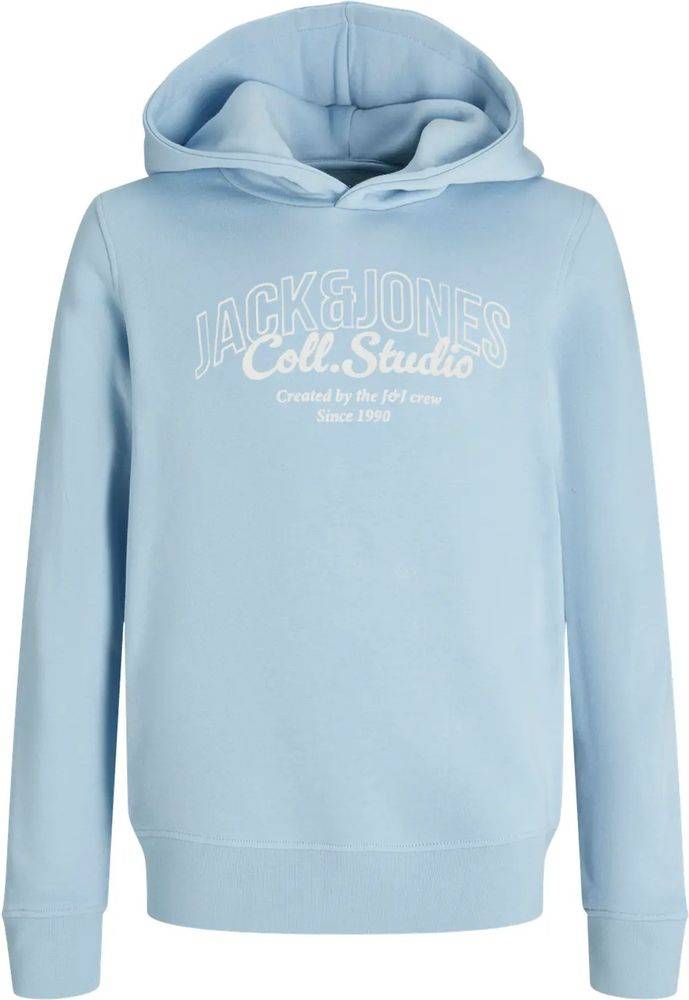HOODIE JACK - JONES JJMAKOTO 12279580 ΓΑΛΑΖΙΟ (104CM)-(4 ΕΤΩΝ)