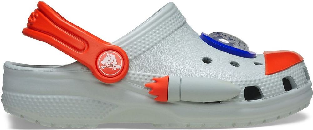 CROCS ΠΑΠΟΥΤΣΙΑ ΘΑΛΑΣΣΗΣ CROCS CLASSIC ROCKETSHIP CLOG 210359-1NM ΓΚΡΙ (EU:24/25)
