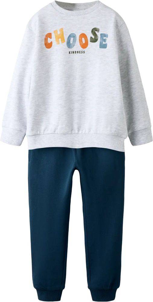 ΣΕΤ ΦΟΡΜΑΣ NAME IT NMMOBELIX 13243523 ΑΝΟΙΧΤΟ ΓΚΡΙ/ΣΚΟΥΡΟ ΜΠΛΕ (92CM)-(18-24 ΜΗΝΩΝ) NAME IT