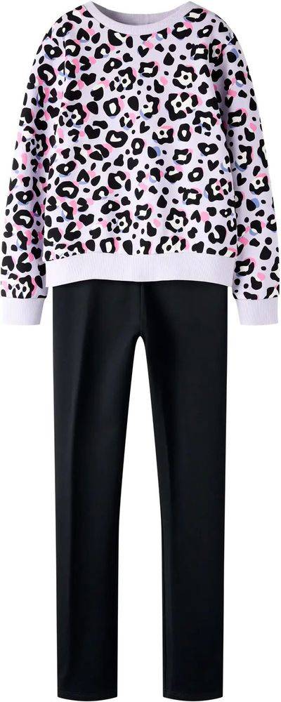 ΣΕΤ ΦΟΡΜΑΣ NAME IT NKFOLIANA 13243522 ΜΩΒ/ΡΟΖ/ΜΑΥΡΟ (164CM)-(14 ΕΤΩΝ)