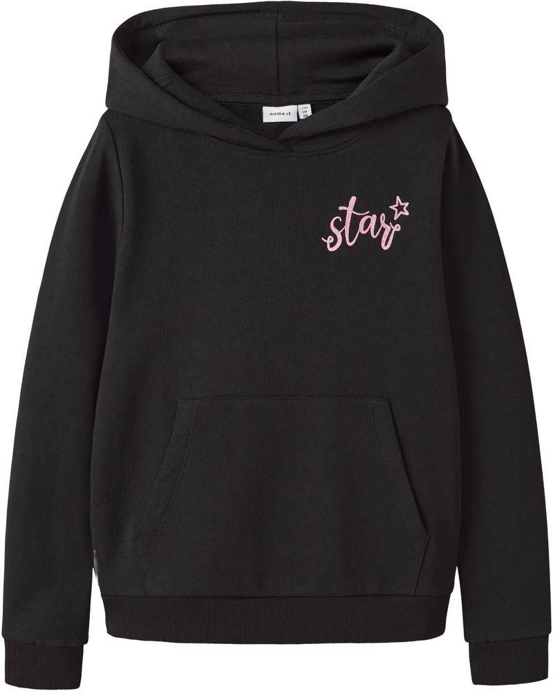 HOODIE NAME IT NKFNICA 13246279 ΜΑΥΡΟ (146-152CM)-(11-12 ΕΤΩΝ) NAME IT