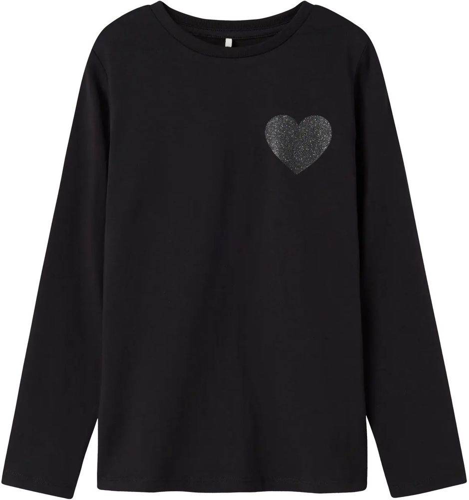 ΜΠΛΟΥΖΑ ΜΑΚΡΥΜΑΝΙΚΗ NAME IT NKFOLALLA 13246289 ΜΑΥΡΟ (134-140CM)-(9-10 ΕΤΩΝ) NAME IT