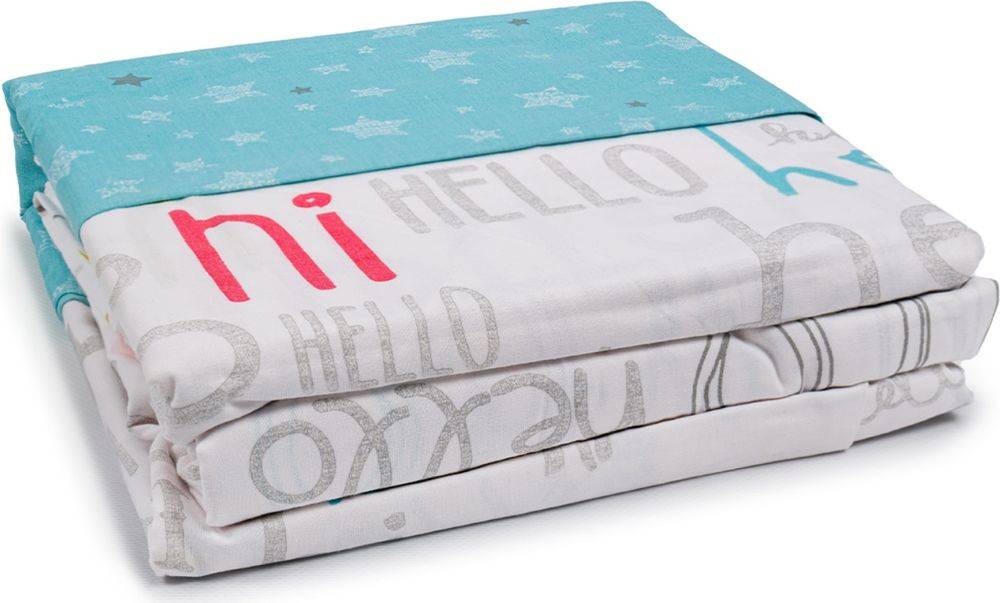 ΣΕΤ ΣΕΝΤΟΝΙΑ NAF NAF HELLO 354 - WHITE LT BLUE