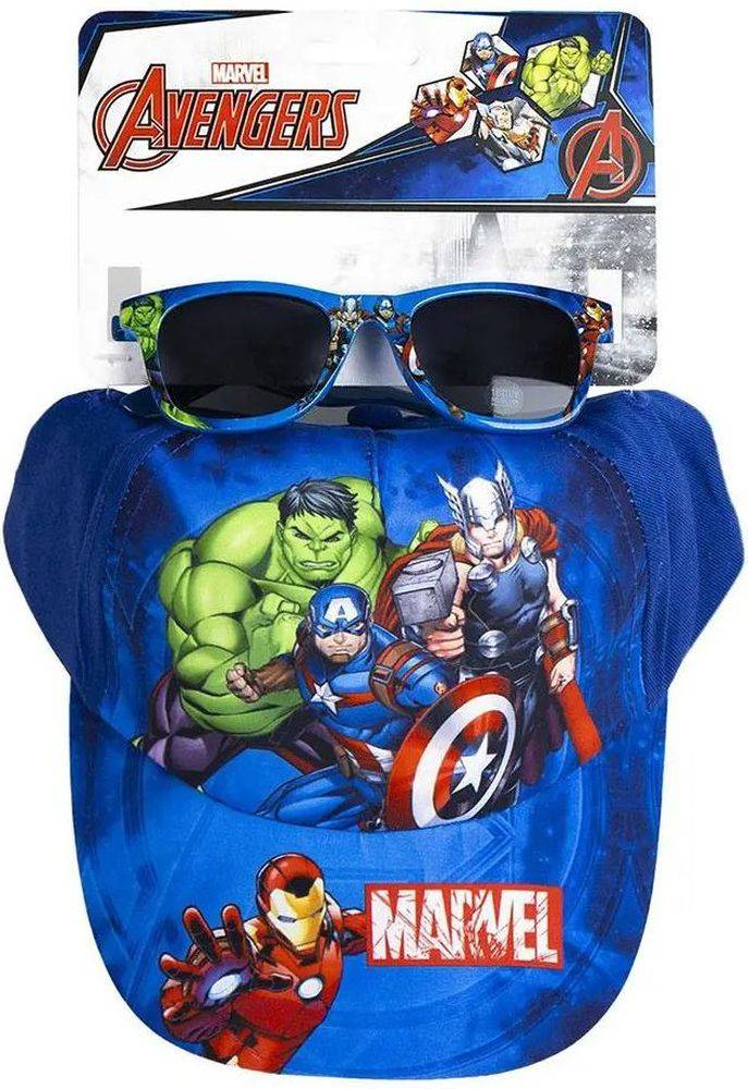 ΣΕΤ ΚΑΠΕΛΟ - ΓΥΑΛΙΑ ΗΛΙΟΥ DISNEY MARVEL AVENGERS 53ΕΚ LICENSED PRODUCTS